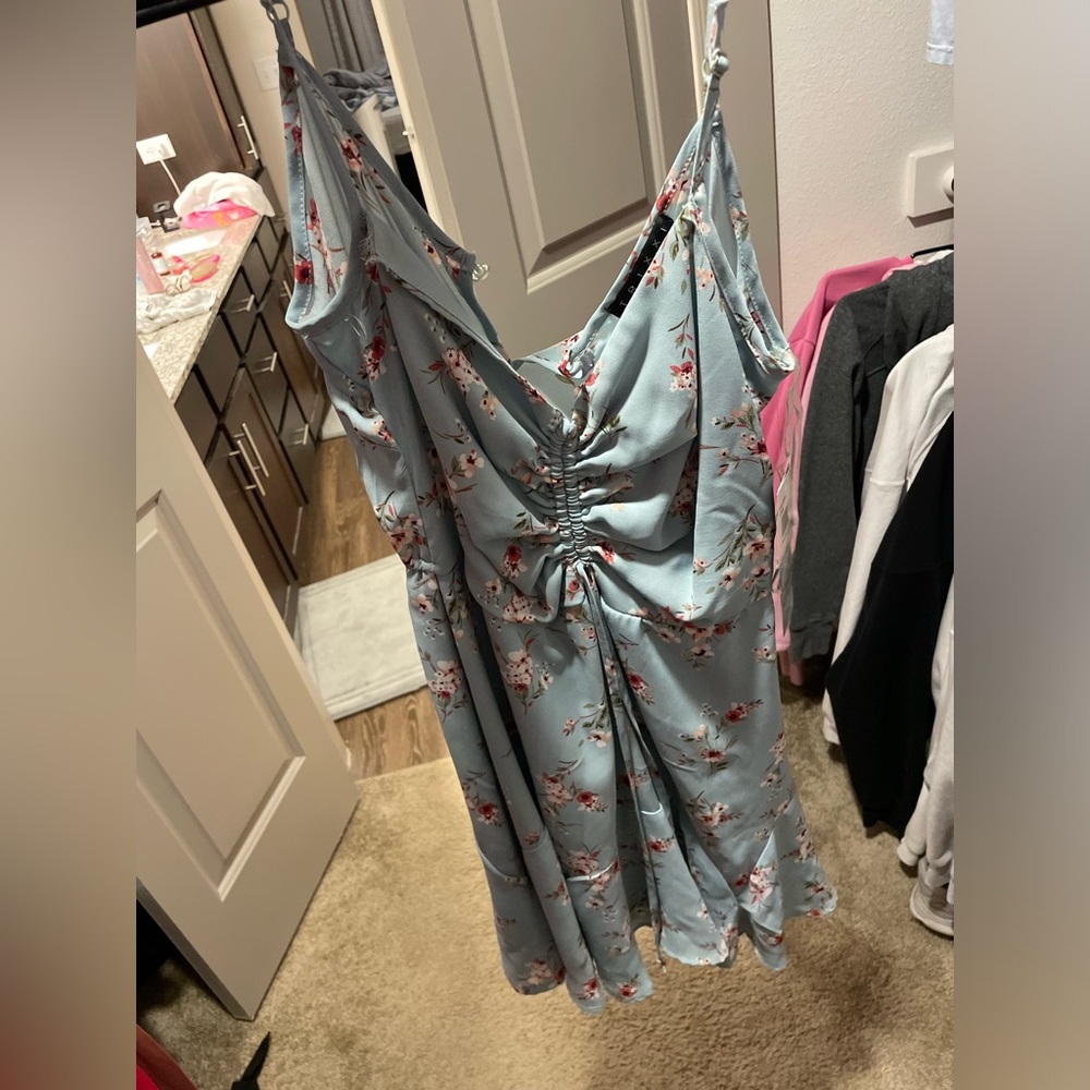 blue dress never worn
